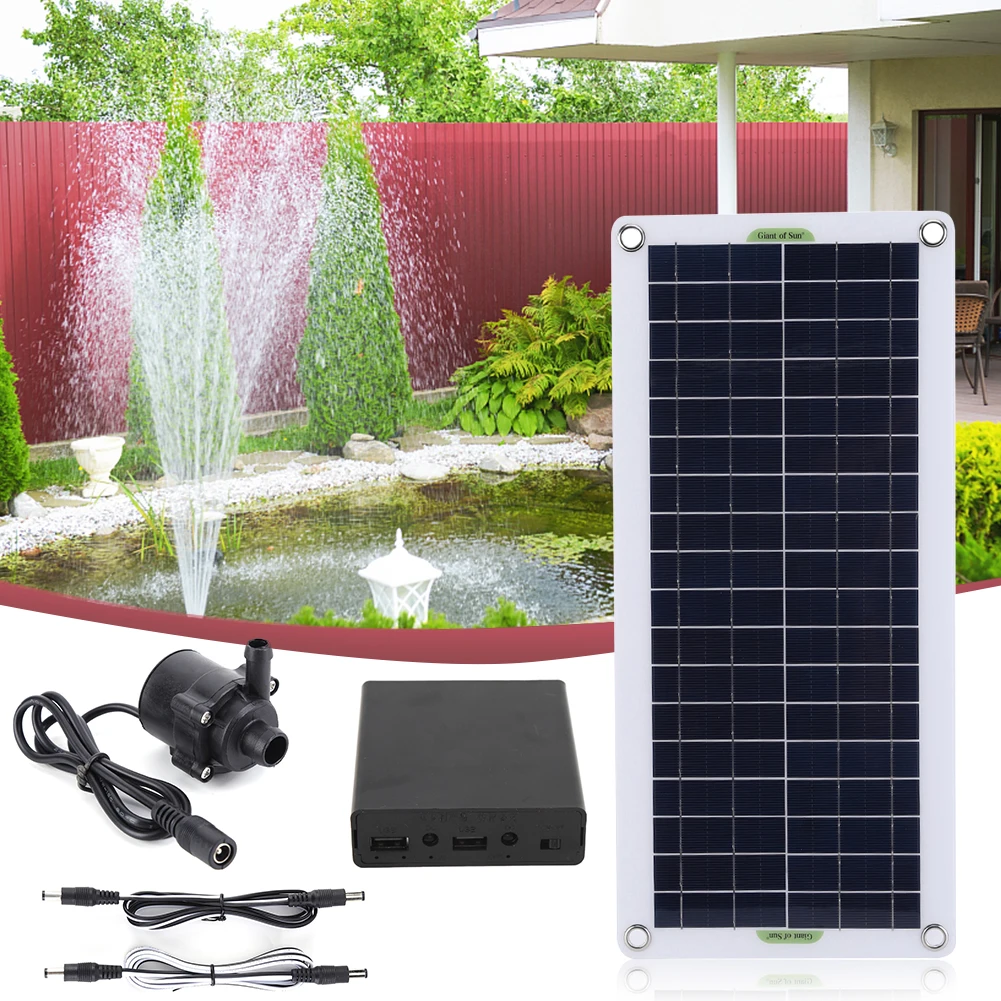 Solar Panel Monocrystalline - Pompe à eau solaire sans balais