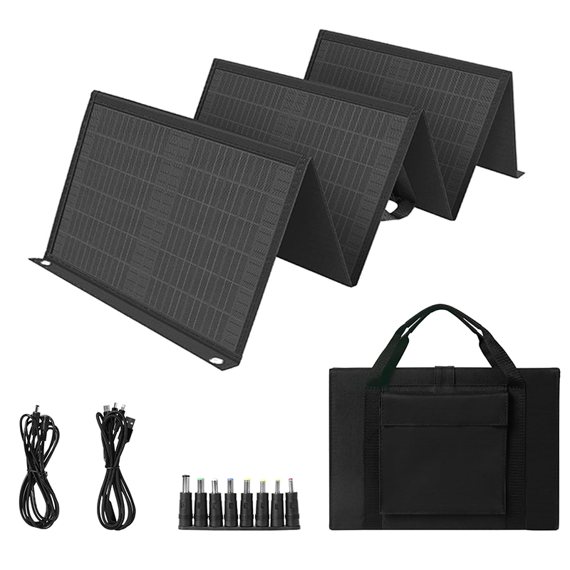 Solar Panel Monocrystalline - Panneaux solaires monocristallins pliables portables APH-FB124