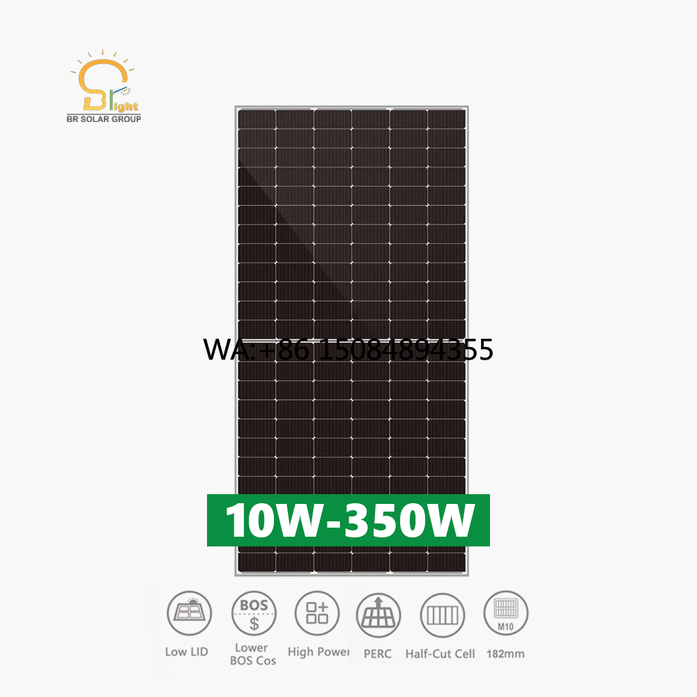 Solar Panel Monocrystalline - Kit de cellules solaires PERC 250W,