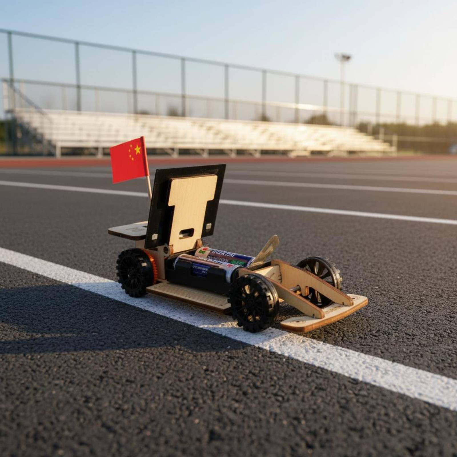 Renewable Energy Vehicles - Kit de Construction de Voiture Solaire