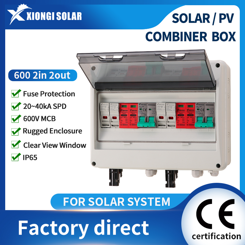 Renewable Energy Us - Boîtier de Combinateur Photovoltaïque en Cuivre