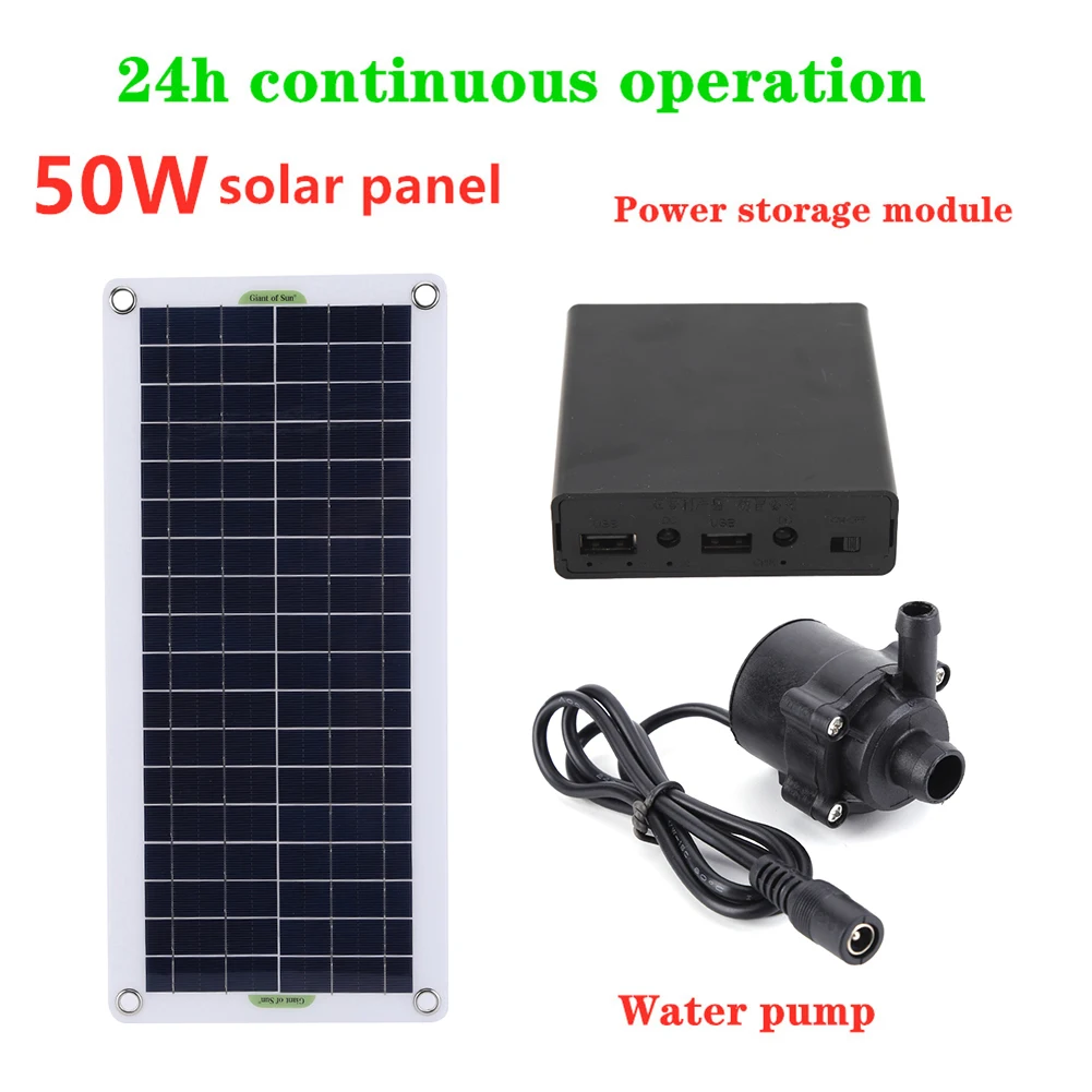 Pompe à eau solaire sans balai - Solar Panel Monocrystalline avis et prix