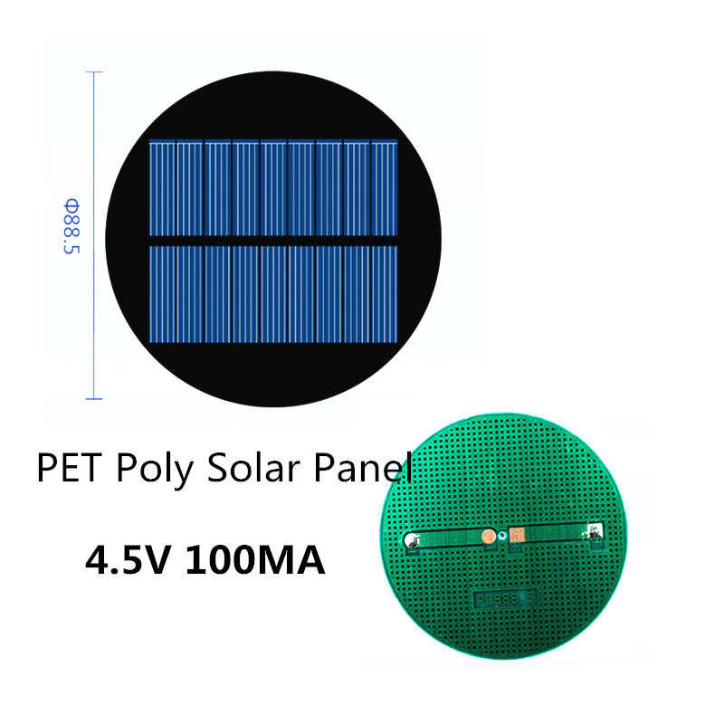 Mini panneau solaire circulair - Solar Panel Monocrystalline avis et prix
