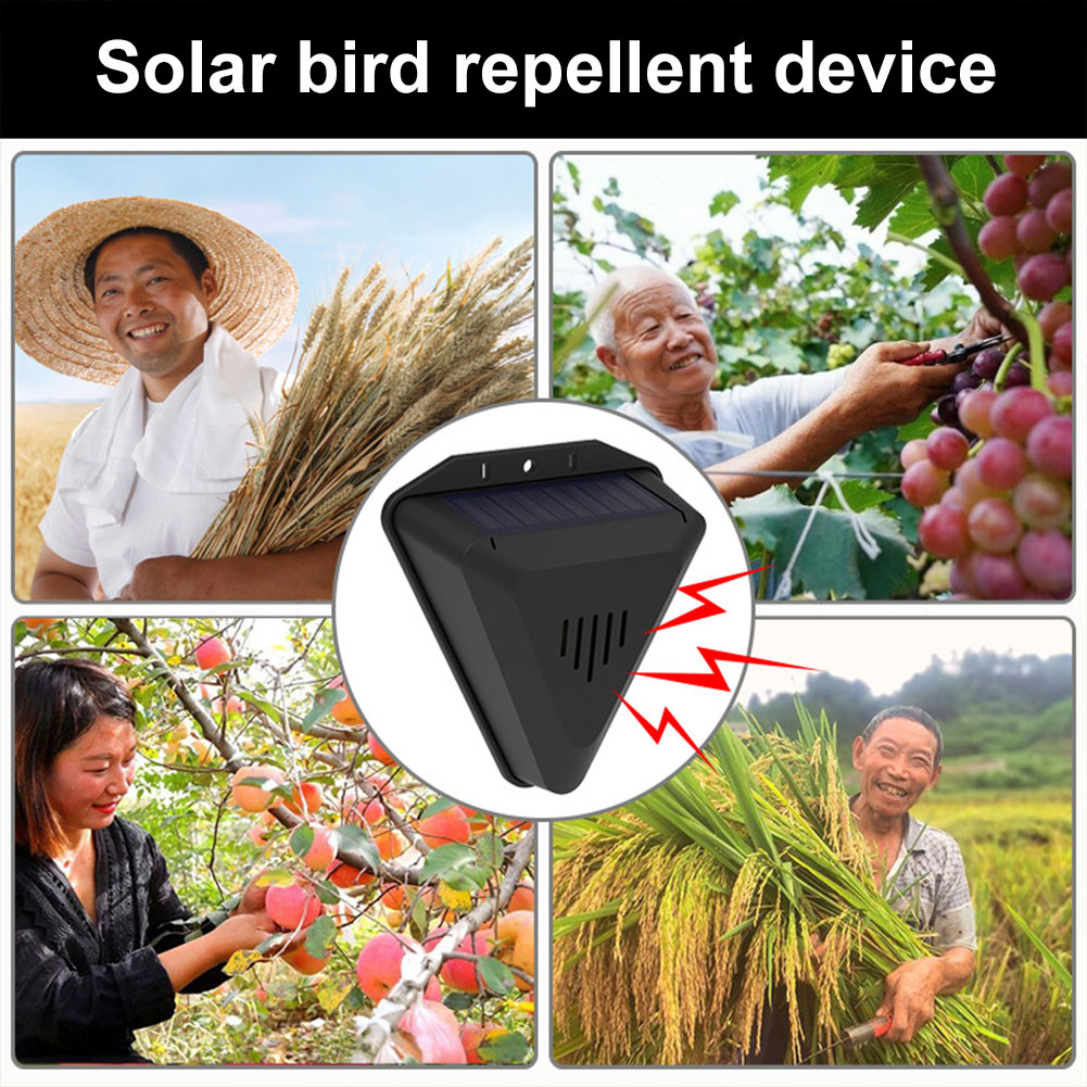 Répulsif Solaire pour Oiseaux  - Solar Panel Monocrystalline avis et prix